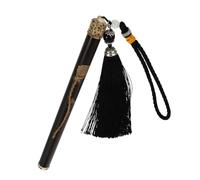 COMPUKAS Tube de Rangement pour Bâtons Portable Sculpté Étui Hermétique Poussière Support Multifonction pour et de Santal