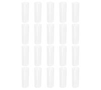 COMPUKAS Tubes Isolants en Plastique Manchons de Lot de 20 Accessoires Pratiques pour Remplacement et Sauvegarde pour Batterie 18650 pour Piles de Lampe Torche