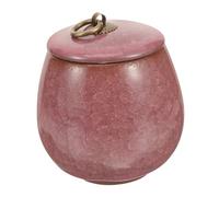 COMPUKAS Urne Funéraire Céramique pour Animaux Petit Récipient Souvenir pour Cendres De Chiens Et Chats Urne De Crémation Portable Poterie Souvenirs Amour pour Animaux De Compagnie