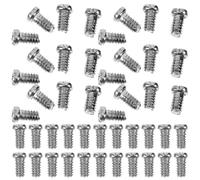 COMPUKAS Vis de Réparation pour Lunettes Accessoires de Soleil 2.0 X 1.4 X 2.4 Mm Vis Métalliques Sachet de Professionnelles pour Réparation Petites pour Lunettes sans Monture