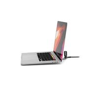 Compulocks Antivol Universel Macbook, PC, Tablette Adaptateur avec câble à code noir - Kit de sécurité - argent