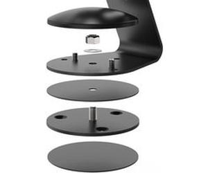 COMPULOCK Compulocks Base pivotante pour Core Stand Noir G