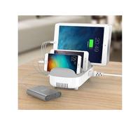 Compulocks 10PUSBDKS-EU Organisateur de chargeurs Installation gratuite Blanc