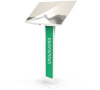 Compulocks 140WLBPW, 81,3 cm (32'), Universel, 75x75mm and 100x100mm VESA, Blanc, Blanc, 75 x 75,100 x 100 mm