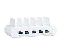 Compulocks Station de charge 5PUSBCDKS-EU 150 W - 10 sorties (5x USB-C, 5x USB-A) Blanc prise EU