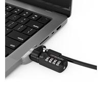 Compulocks Adaptateur Ledge pour MacBook Pro 14 Pouces (M1/M2/M3/M4/M5) avec câble antivol à Combinaison