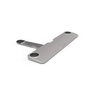 Compulocks Blade Universal Lock Slot Adapter with Combination Lock Silver