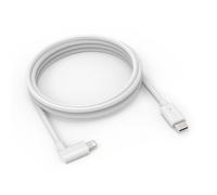 Câble de charge USB-C mâle de 6 pieds à angle droit de 90 degrés Lightning Blanc - Câble Lightning - 24 pin USB-C mâle droit pour Lightning mâle à