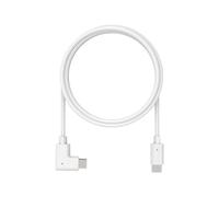 Câble USB-C vers USB-C de charge et de données de 6 pieds à angle droit de 90 degrés blanc - Câble USB - 24 pin USB-C (M) droit pour 24 pin USB-C (M)
