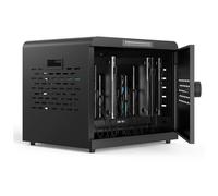 Compulocks CC1601B-EU Organiseur de station de chargement Table de bureau ou bureau mural Acier Noir