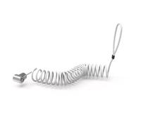 Universal Security Cable Lock T-Bar W/Security Trap Silver