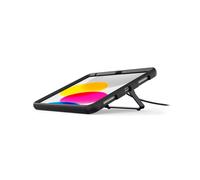 Compulocks Étui Sécurisé 109KS01KL pour iPad (10th gen.) 10.9" (A2757, A2777), Métal/Caoutchouc Noir, Résistant Chocs/Rayures, Verrouillable, 771g