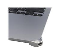 Compulocks Ledge Lock Adapter for MacBook Air 13" M2-M4 Silver - Adaptateur à fente de verrouillage pour la sécurité - pour Apple MacBook Air M2