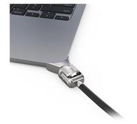 Compulocks Ledge Lock Adapter for MacBook Air 13" M2-M4 with Keyed Lock Silver - Adaptateur à fente de verrouillage pour la sécurité - avec serrure à câble à clé - pour Apple MacBook Air M2