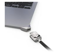Compulocks Ledge Lock Adapter for MacBook Air 15" M2-M4 with Keyed Cable Lock Silver - Kit de sécurité - serrure à clé - pour Apple MacBook Air (15.3 ", M2, mi-2023)