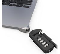 Compulocks Ledge Lock Adapter for MacBook Air 15" M2 with Combination Cable Lock