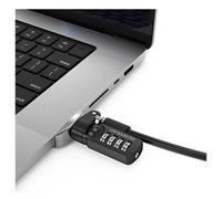 COMPULOCK Compulocks Ledge Lock Adapter for MacBook Pro 16' M1, M2 & M3 with Combination Cable Lock