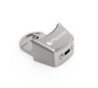 MacLocks Adaptateur de verrouillage MSLDG01 pour Mac Studio avec serrure à clé Noir/Argent