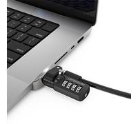 COMPULOCK Compulocks Ledge Lock Adapter for MacBook Pro 16' M1, M2 & M3 with Combination Cable Lock