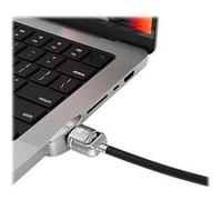 Compulocks macbook pro m1 14-inch lock adapter with key lock - adaptateur à fente de verrouillage pour la sécurité G