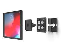 MacLocks Support mural magnétique Magnetix pour tablette – câble antivol inclus – Noir