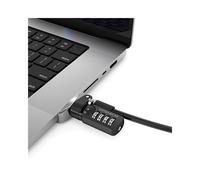 COMPULOCK Compulocks Ledge Lock Adapter for MacBook Pro 16' M1, M2 & M3 with Combination Cable Lock G