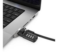 COMPULOCK Compulocks Ledge Lock Adapter for MacBook Pro 16' M1, M2 & M3 with Combination Cable Lock G