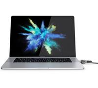 Compulocks MacBook Pro 13-15 TB Adaptateur Ledge avec câble antivol à combinaison argentée avec câble à combinaison argenté - Kit de sécurité - argent - pour Apple MacBook Pro Touch Bar with Four...