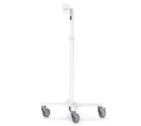 Compulocks Medical Chariot Mobile pour VESA Mounts - Premium Chariot Mobile | Solution antivol en aluminium pour tablette cart par Compulocks
