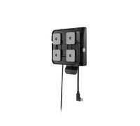 Compulocks PowerMove PM01 Support VESA Antivol Universel pour Tablette 7"-13", USB-C, Recharge Sans Fil, Cadenas, Noir, Compatible iPad