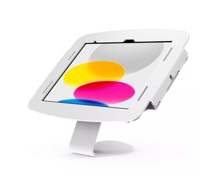 Compulocks Support Antivol Tablette 10.9" iPad 10th Gen (A2757, A2777) Blanc, VESA 75/100, Aluminium/Acier, Dimensions 309.6 x 121.4 x 171.6 mm