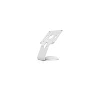 Compulocks Support Multimédia 111W Blanc Aluminium pour Tablette jusqu'à 20", VESA 75/100, Charge Max 4.5kg, 171.6x114.3x121.4mm