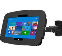 Compulocks Swing Arm Surface Pro7 / Galaxy TabPro S Wall Mount Kiosk Black