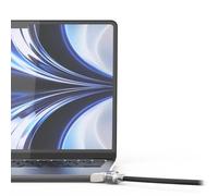 Compulocks Adaptateur de fente de sécurité The LEGDE pour MacBook Air 13" M2–M4, câble à clé, argent