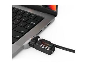 Compulocks - "The LEGDE Adaptateur de sécurité pour MacBook Pro M1/M2 14" avec câble de sécurité combiné