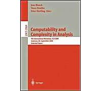 Computability And Complexity In Analysis