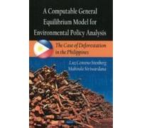 Computable General Equilibrium Model For Environmental Policy Analysis