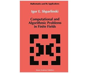 Computational And Algorithmic Problems In Finite Fields