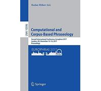 Computational And Corpus-Based Phraseology