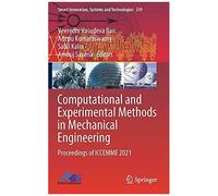 Computational And Experimental Methods In Mechanical Engineering