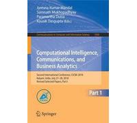 Computational Intelligence, Communications, And Business Analytics
