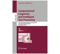 Computational Linguistics And Intelligent Text Processing