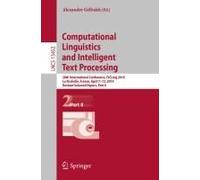 Computational Linguistics And Intelligent Text Processing