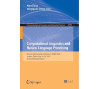 Computational Linguistics and Natural Language Processing: Second International Conference, CLNLP 2025, Suzhou, China, July 18-20 2025, Revised Selected Papers