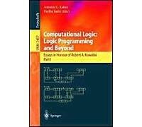 Computational Logic: Logic Programming And Beyond