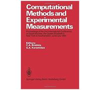 Computational Methods And Experimental Measurements
