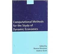 Computational Methods for the Study of Dynamic Economies European University Institute, Italy) European Economic Association Summer School 1996 Fiesole (Auteur)