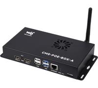 Compute Module 5 Io Board,Compatible With All Variants Of Raspberry Pi Cm5,With Poe Feature,Bundle With Poe Base Board+Case+Power Supply Adapter