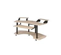 Computer Desk Natural Oak The Multi-funtion Hutch is Perfect for Displaying Speakers Documents and Books Desks Study Desk with Storage