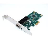 Computer District - Carte Réseau SFP 1Gb - 1 Port SFP Fibre Optique - PCI Express X1 (PCIe X1) - Chipset WG I210 - Equerre Low et High Profile - Windows Server, Windows 7/8/10/11, Linux